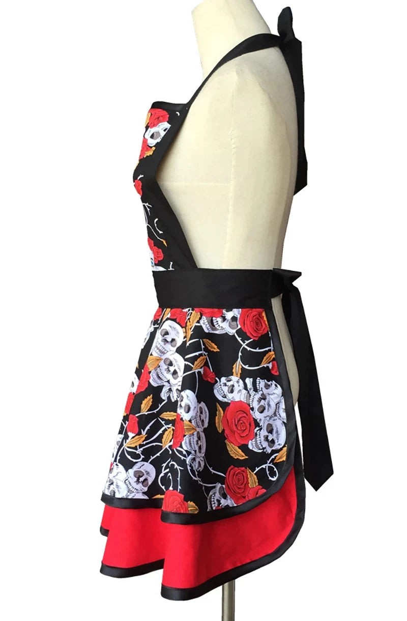 Tablier sans manches en coton