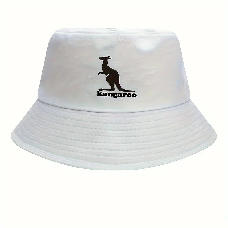 Kangaroo Chapeau Imprimé Animal En Coton Respirant