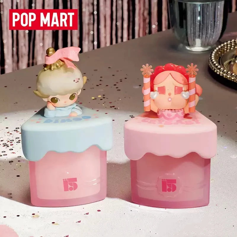 POP MART Figurine PVC 15e Anniversaire Boîte Aveugle