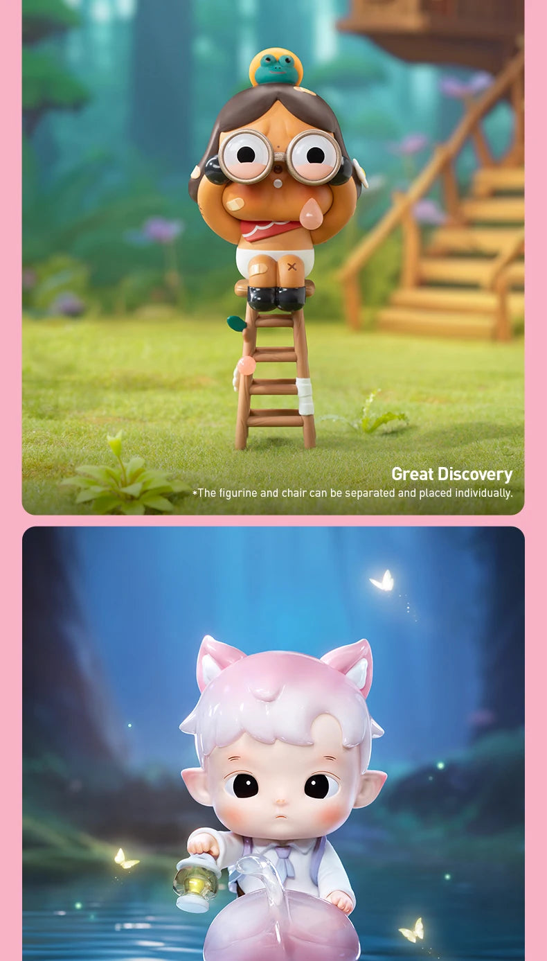 POP MART Mokoko Figurine PV Boîte Aveugle Kawaii Collection