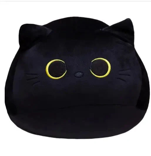 Peluche Chat Noir Kawaii 20 cm Doux Décoration Chambre