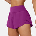 Short de bain taille haute 2 en 1 avec poches – Anfilia