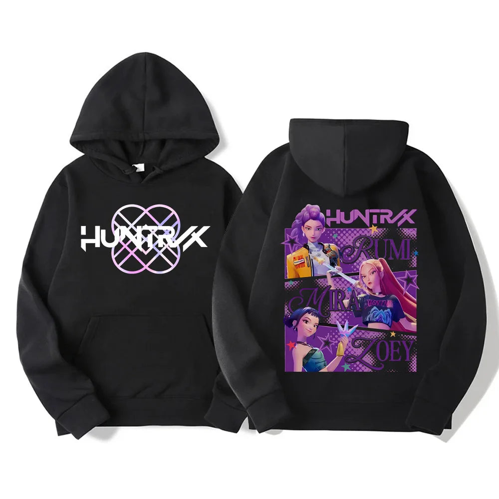 Huntrix Sweat Harajuku Mira Rumi Zoey Édition Limitée