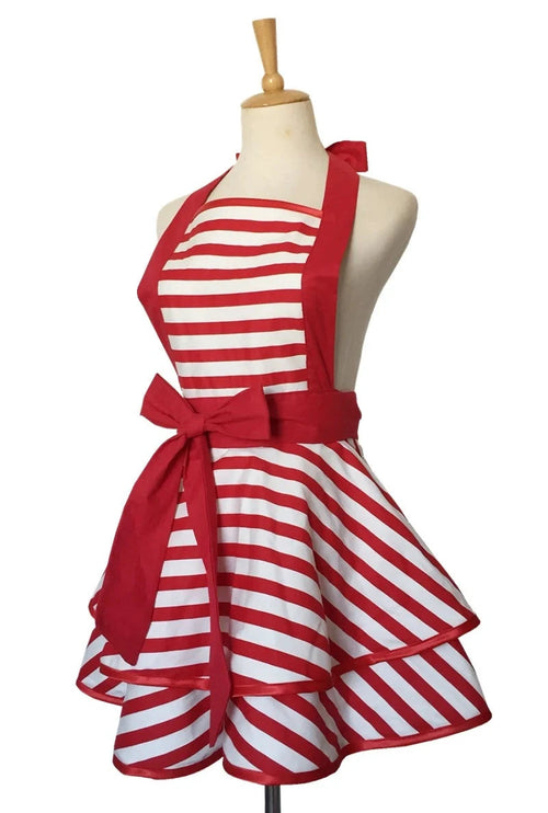 Tablier sans manches en coton