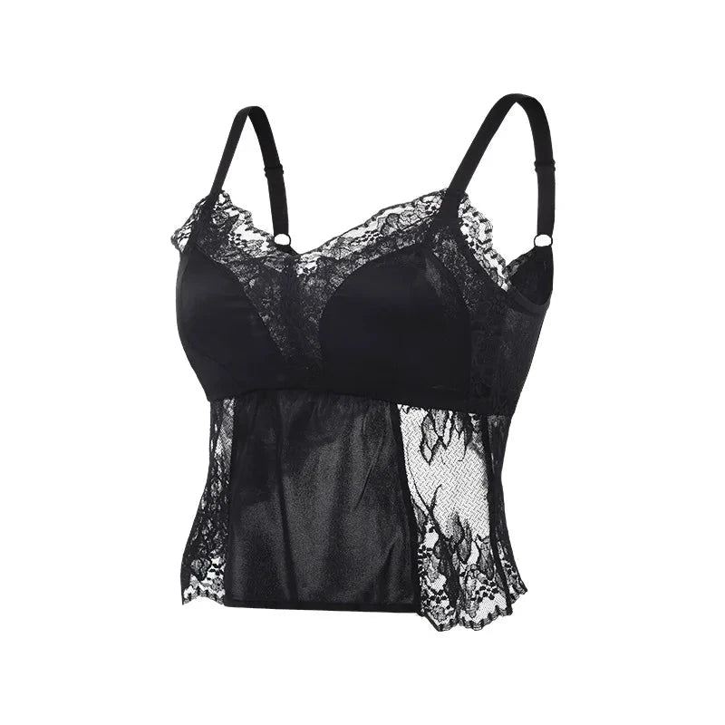 Les Secrets de Léa – Soutien-gorge sans fil en dentelle rembourrée – Mihari