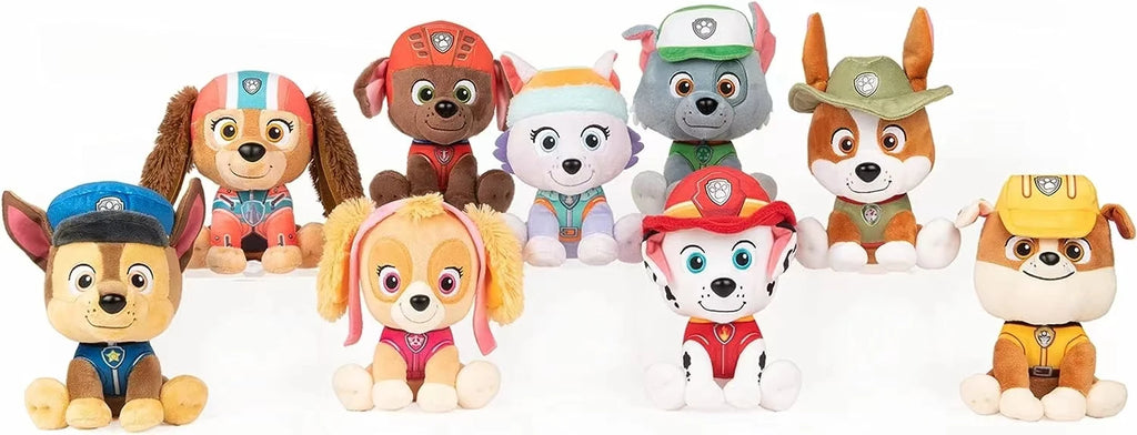 Original PAW Patrol Holiday Style Skye Chase Everest en écharpe et chapeau Jouet en peluche sous licence officielle pour les âges de 1 et plus de 6 pouces 15,2 cm by LSDLBoutique.ch