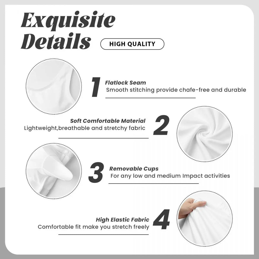 Soutien-Gorge Sport Floral Rétro Imprimé Multicolore