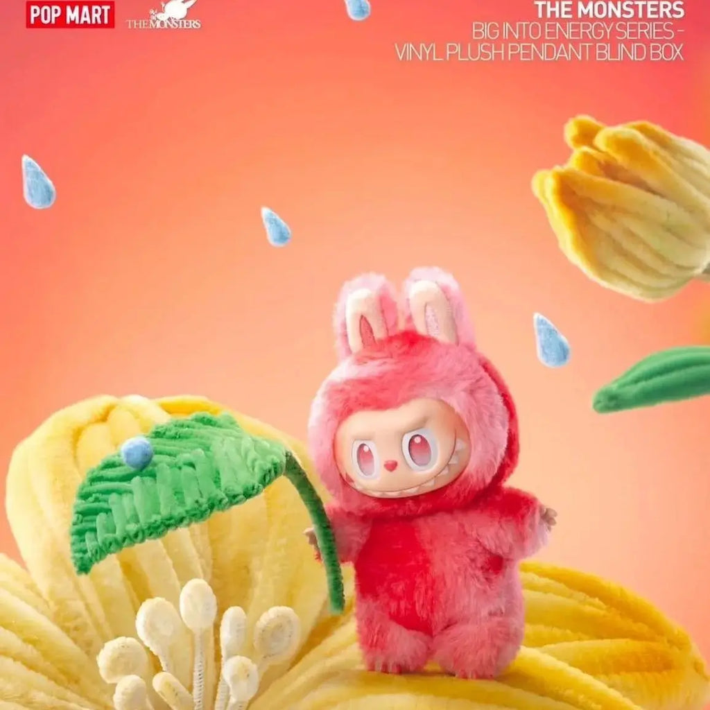 Pop Mart Labubu Big Into Energy Porte-clé Peluche 17 cm