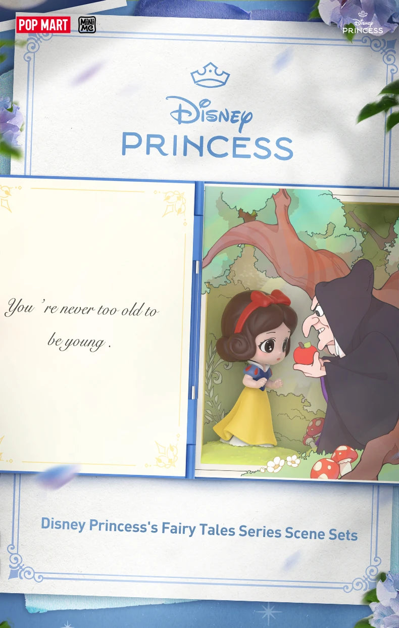 POP MART Disney Princess Fairy Tales Ensemble de Scènes Boîte Aveugle