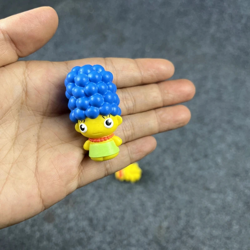 Simpsonas Bart Maggie Lisa Marge Zones er Figures, Décoration de gâteau de fête d'anniversaire, Figurines d'anime en PVC, Jouets pour enfants by LSDLBoutique.ch
