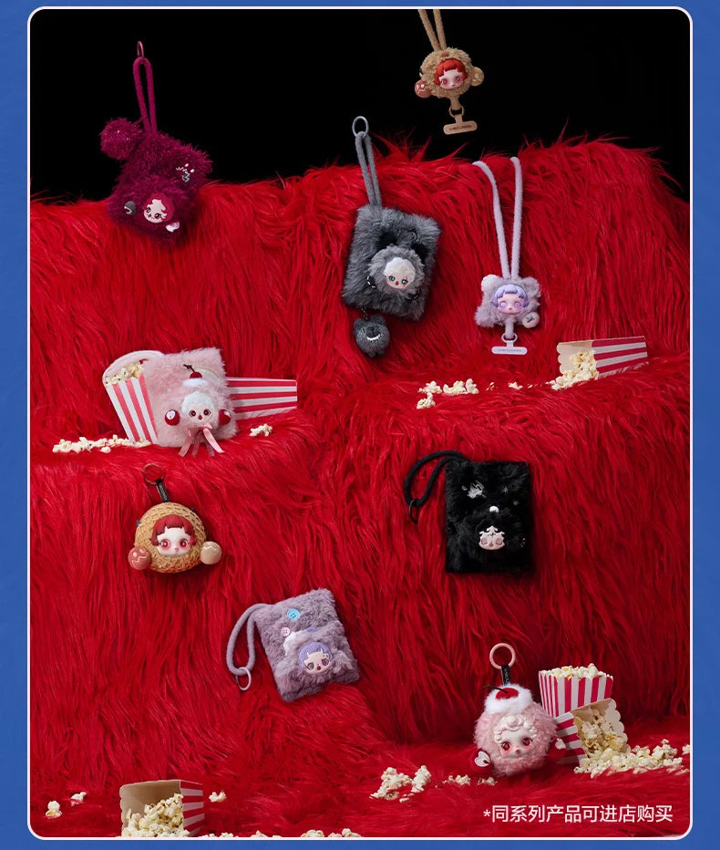 POP MART SkullPanda Mini Bag Blind Box Plush Brown