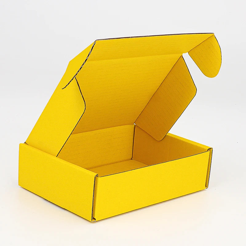 Boîte Pliante Épaisse En Carton Triple Couche Lot De 10 Couleurs