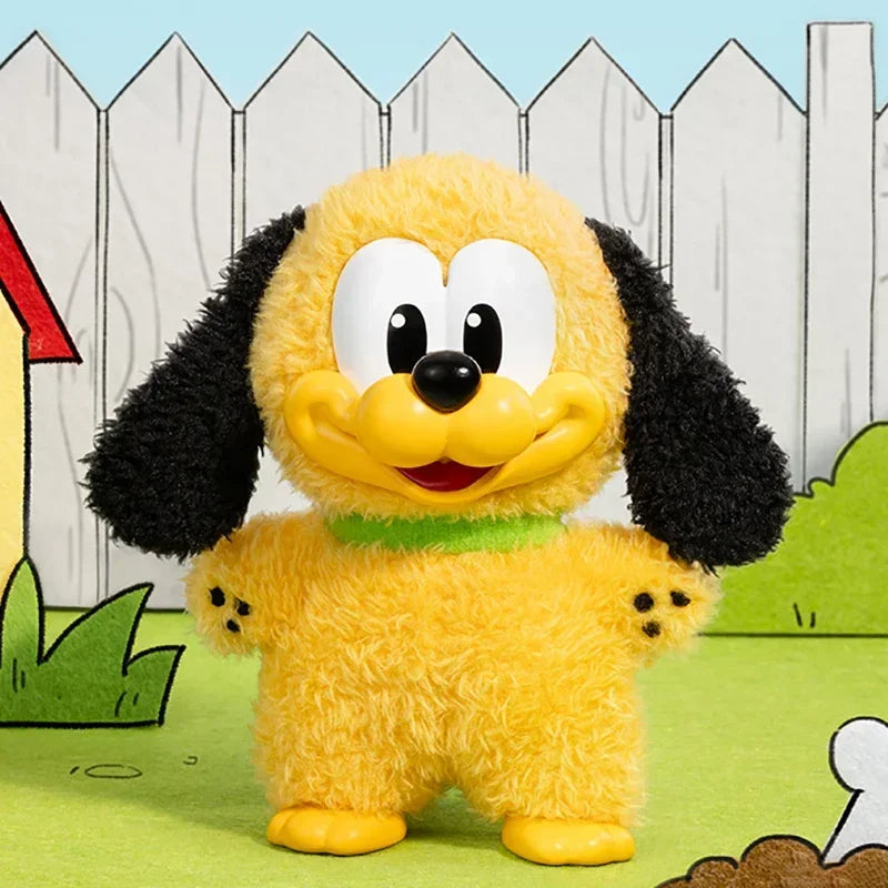 POP MART Mickey famille mignon ensemble porte-clés série boîte aveugle boîte mystère devinez sac jouet poupée mignon Anime Figure ornement de bureau by LSDLBoutique.ch