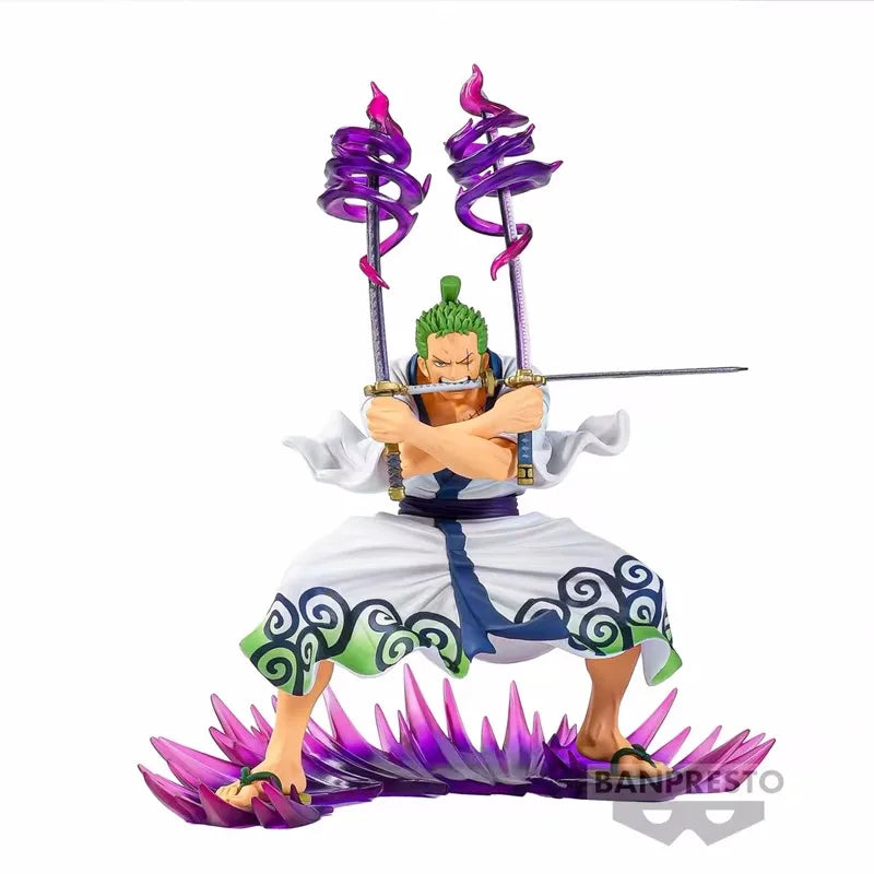 Bandai Banpresto Figurines One Piece DXF Special Luffy Zoro Mihawk