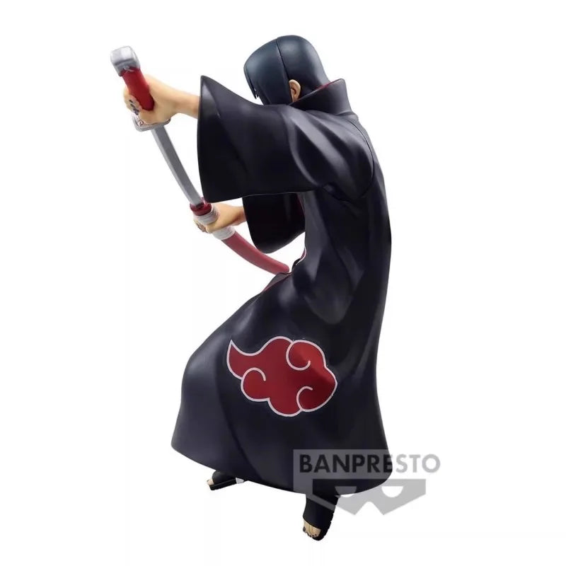 Bandai Banpresto Figurine d'Action Itachi Uchiha PVC Noir 16 cm