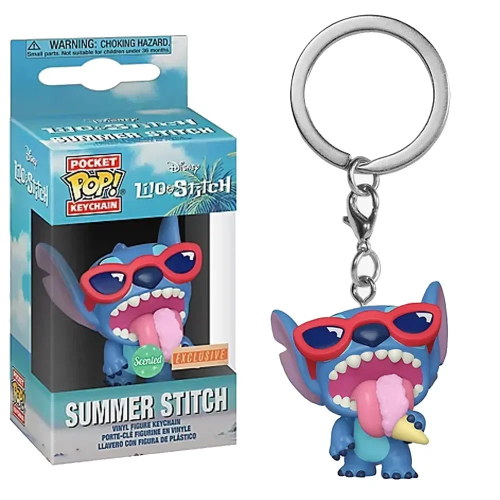 FUNKO POP Disney HULA STITCH ELVIS SLEEPING STITCH dans la baignoire été STITCH porte-clés jouet TIKI STITCH LILO SCRUMP porte-clés jouets by LSDLBoutique.ch
