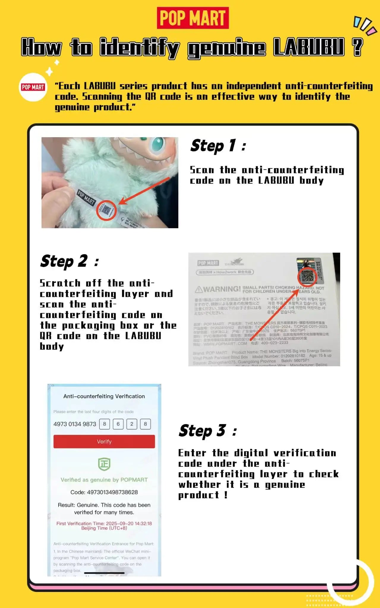 Pop Mart Labubu Big Into Energy Porte-clé Peluche 17 cm