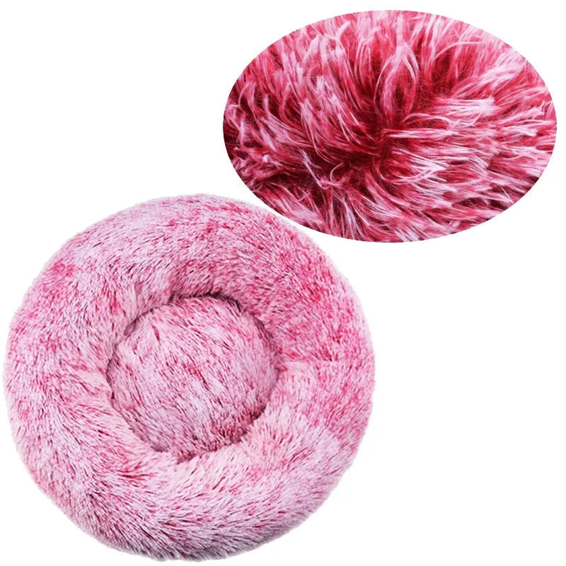 NONEN Lit Rond Pour Animaux Peluche Six Tailles 40 à 90 cm
