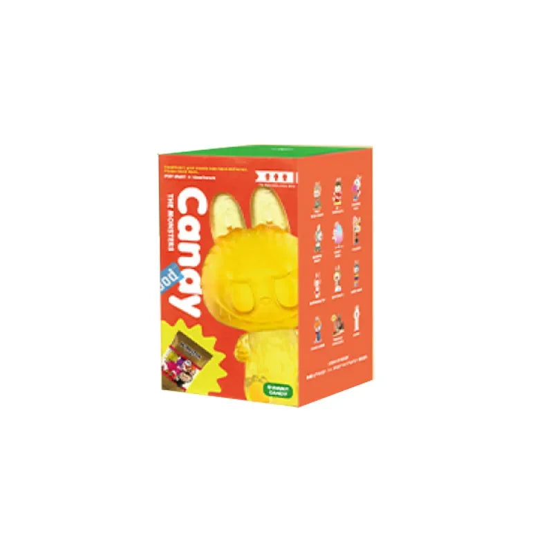 Pop Mart Labubu Figurine Monstres Bonbons PVC Rose Bleu