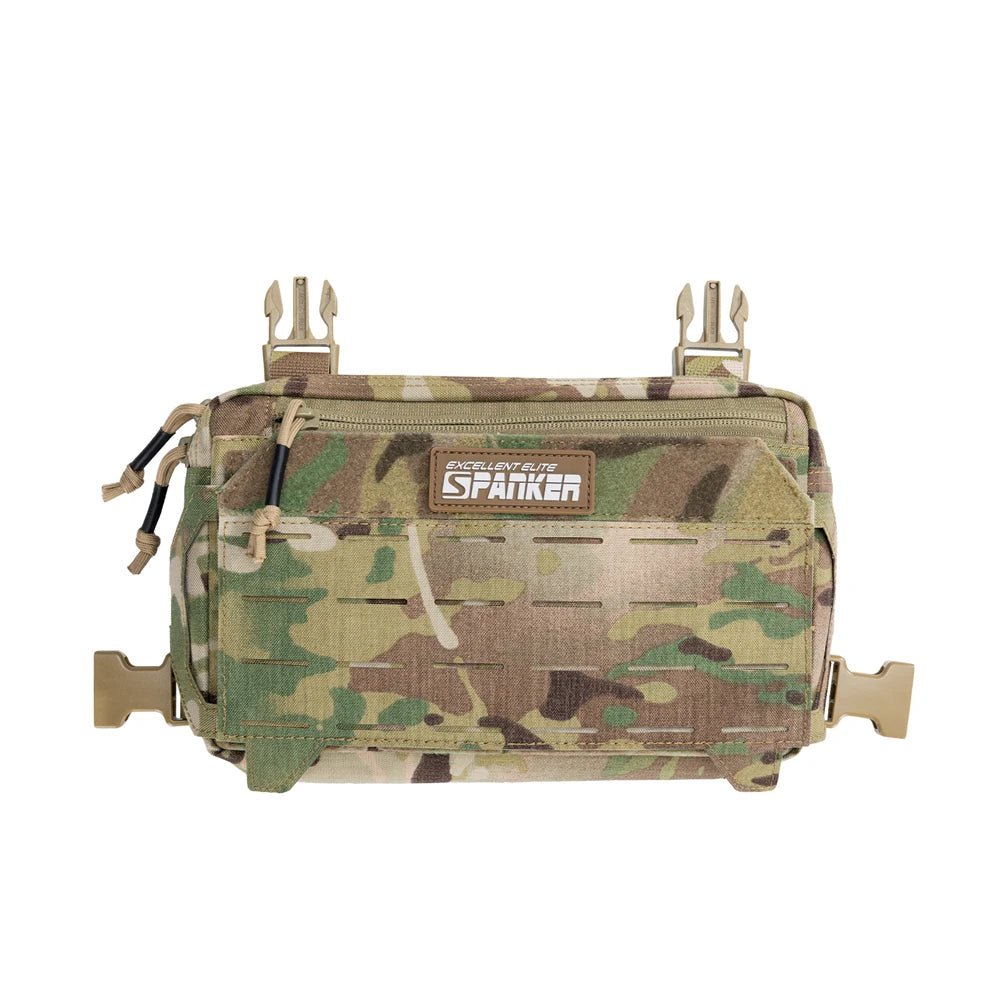 Spanker Pochette Poitrine Tactique Camouflage Nylon Cordura MOLLE
