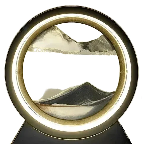 Lampe à Poser de Sable Mouvant 3D - LSDLBoutique