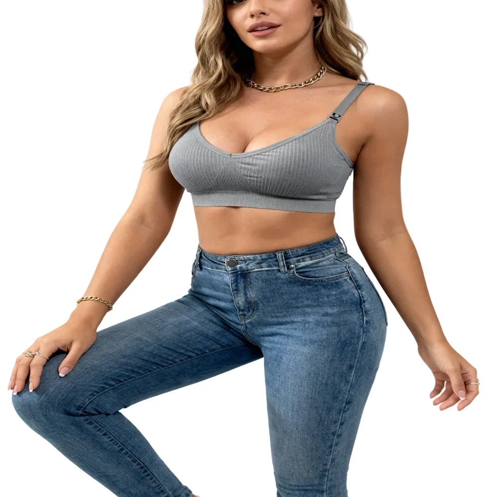 Les Secrets de Léa – Constance – Soutien-gorge d’allaitement zippé (lot de 3)