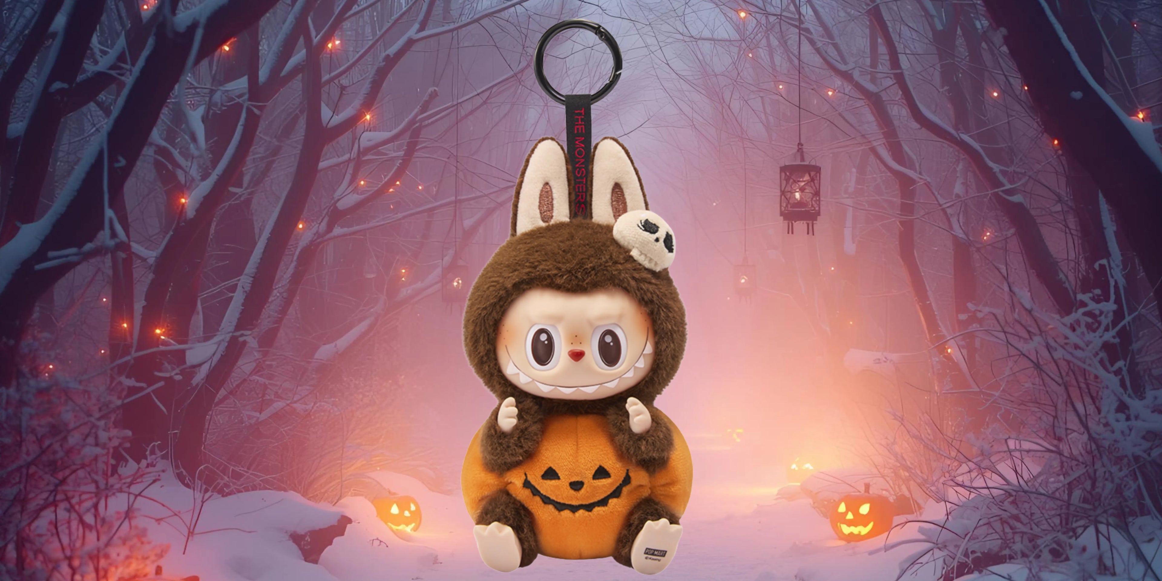 Peluche vinyle POP MART - Édition Halloween