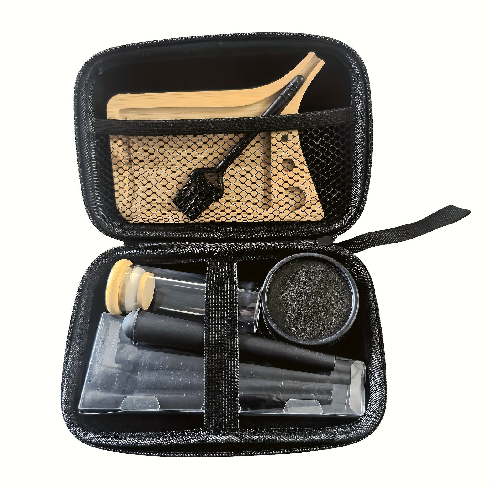 Set Fumeur 7pcs : Plateau, Pipe, Grinder, Sachet Anti-Odeur, Feuilles by LSDLBoutique.ch