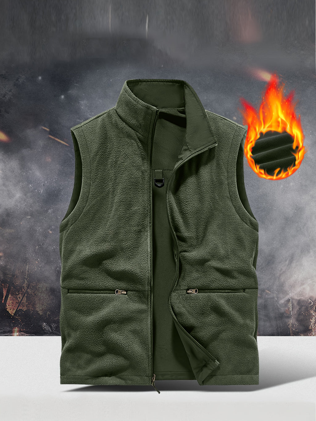 NordTrail – Gilet Réversible Homme Multi-Poches, Coupe Regular by LSDLBoutique.ch