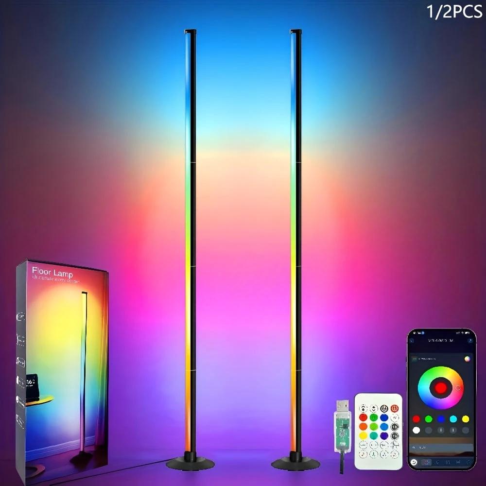 LumiGlow – Lampe LED d’Ambiance RGB avec Télécommande & Appli by LSDLBoutique.ch