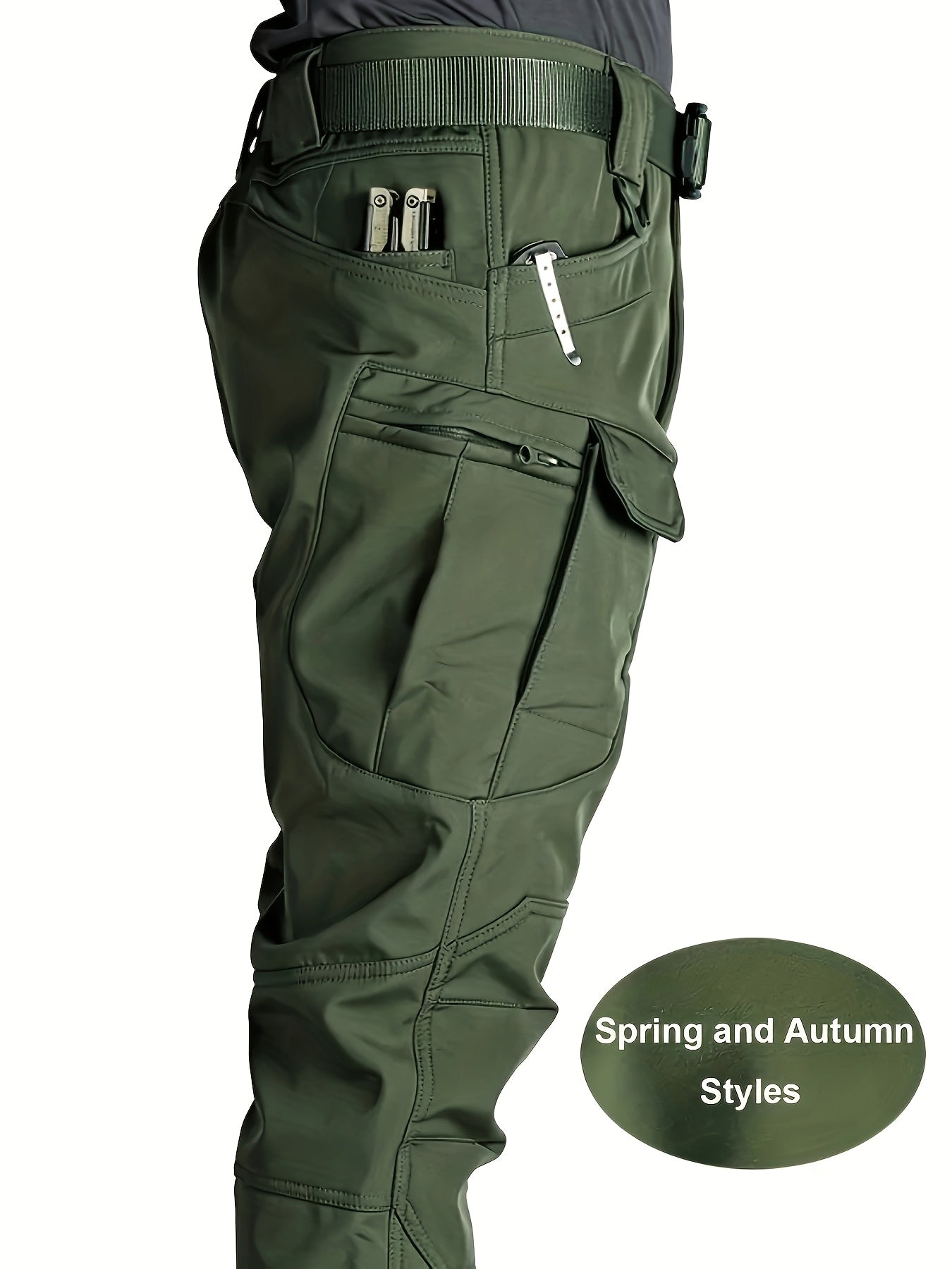 WorkFlex – Pantalon de Travail Homme Multi-Poches, Tissu Respirant & Taille Ajustable by LSDLBoutique.ch