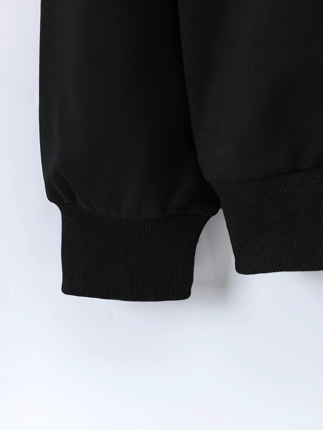 Sweat À Capuche Zip Enfant Noir Avec Visage Chat Et Pattes Sur Manches