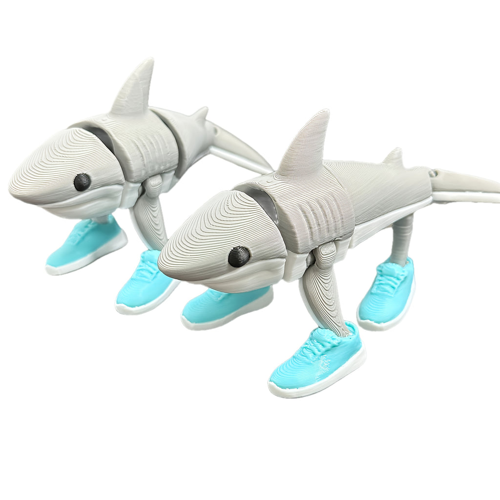 Requin aux Baskets – Sculpture Fantaisie Amovible Tralalero by LSDLBoutique.ch