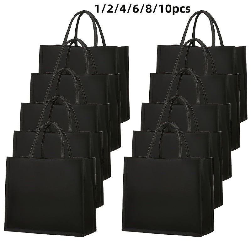 HempElegance – Sac à Main Noir en Chanvre avec Anses Fixes by LSDLBoutique.ch