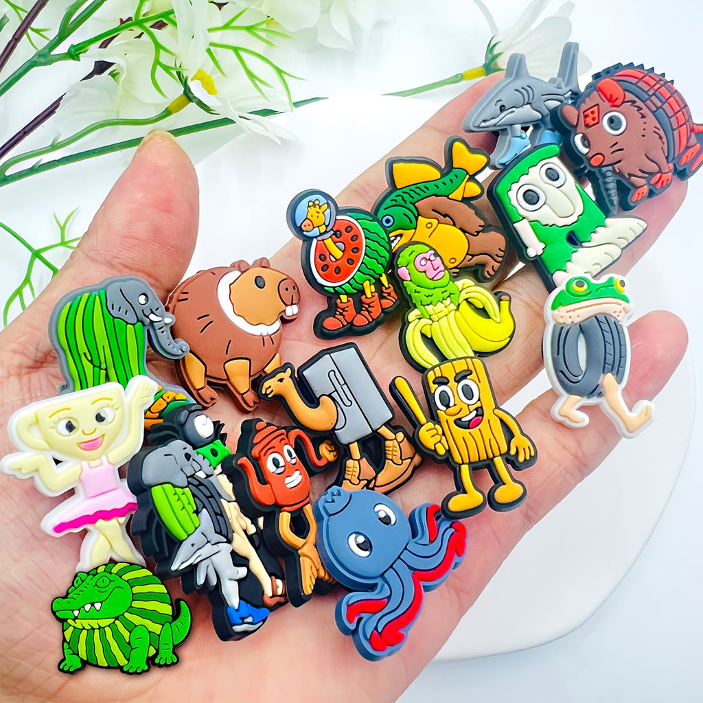 Coffret 16 Charms DIY – Design Italian Brainrot - Roblox by LSDLBoutique.ch