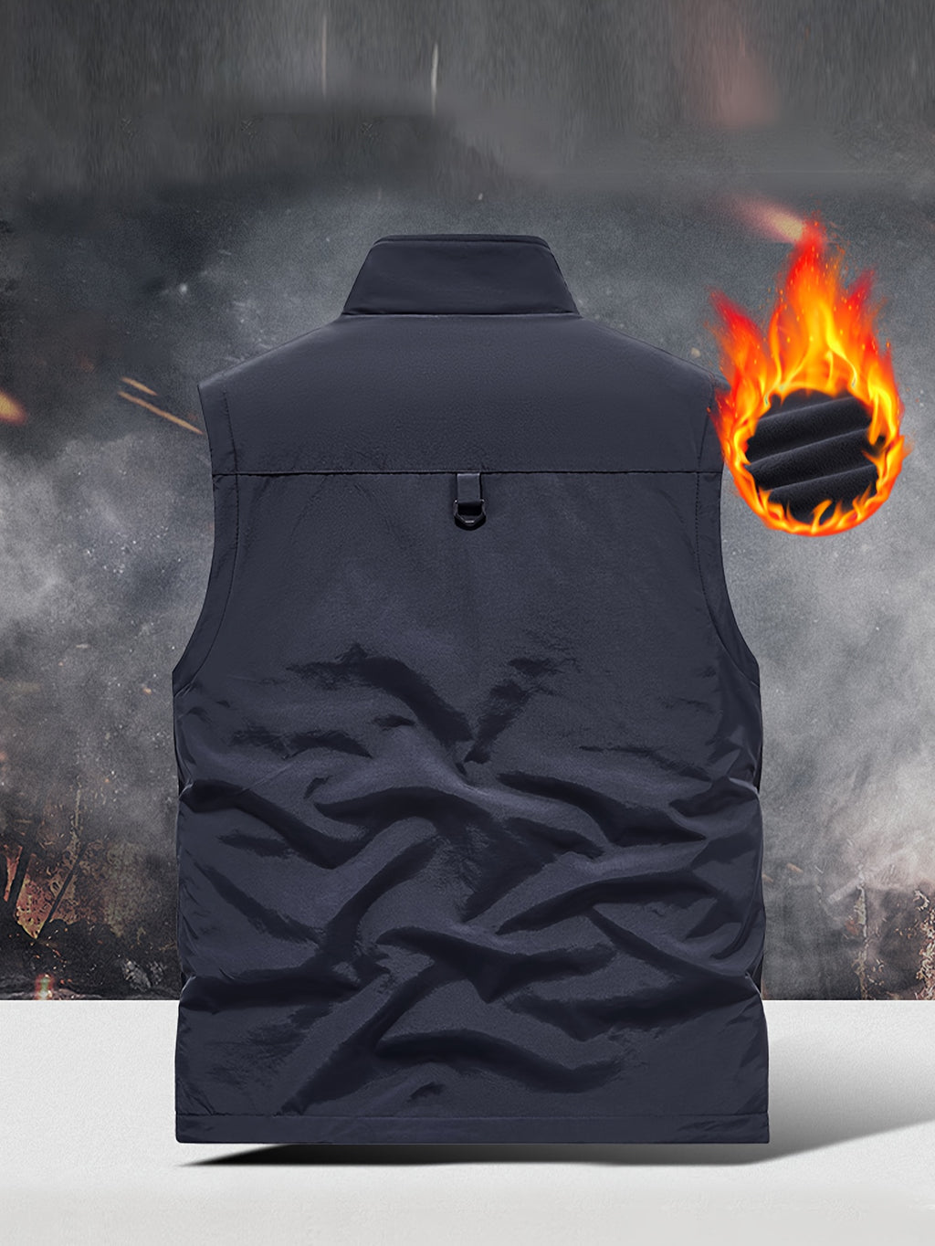 NordTrail – Gilet Réversible Homme Multi-Poches, Coupe Regular by LSDLBoutique.ch