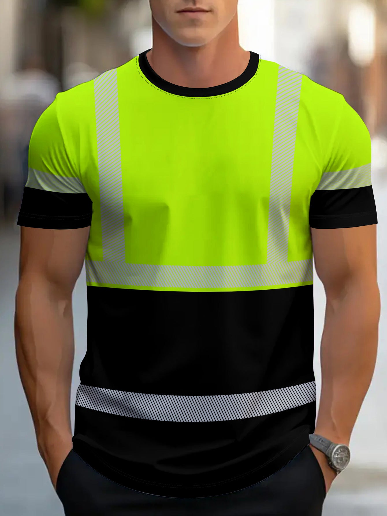 WorkPro – Lot de 3 T-Shirts de Travail Homme Respirants, Manches Courtes by LSDLBoutique.ch