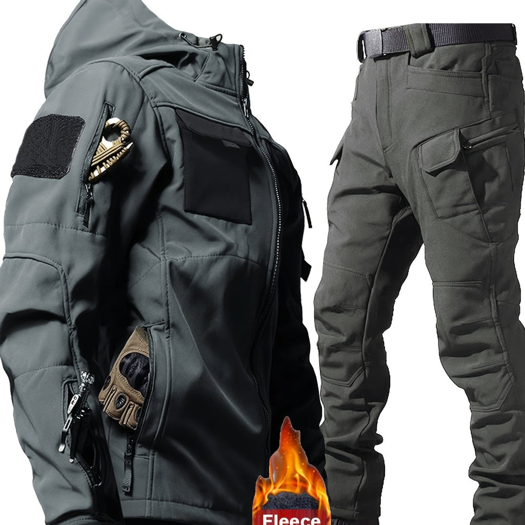 NordShield – Ensemble Homme Hiver Softshell Doublé Polaire, Veste & Pantalon by LSDLBoutique.ch