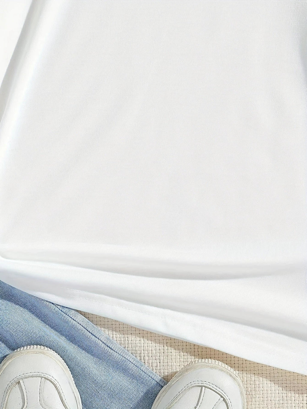 Lot De 5 T-Shirts Fille Cœur Polyester Été Casual Classique