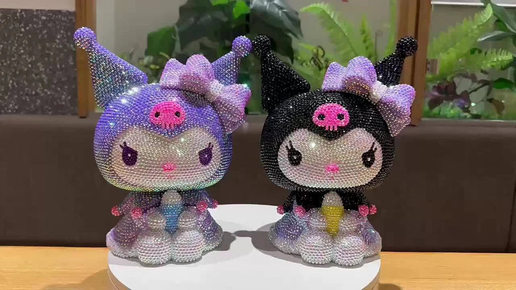 Tirelire DIY Chat Sanrio Diamantée Kit Créatif Enfant Décorative Lumineuse Et Économique by LSDLBoutique.ch