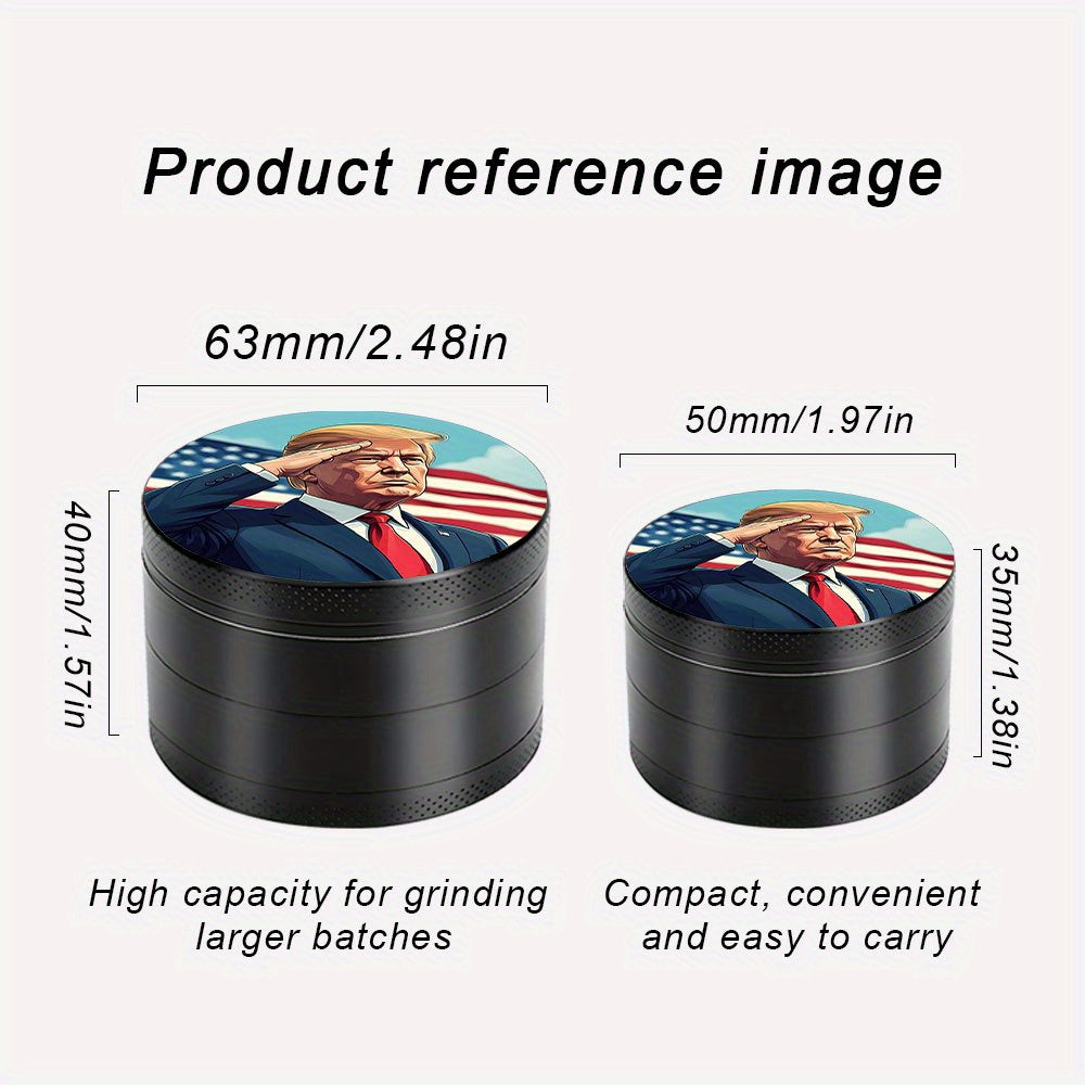 Grinder Humour 4 Couches Zinc 50/63mm Manuel by LSDLBoutique.ch