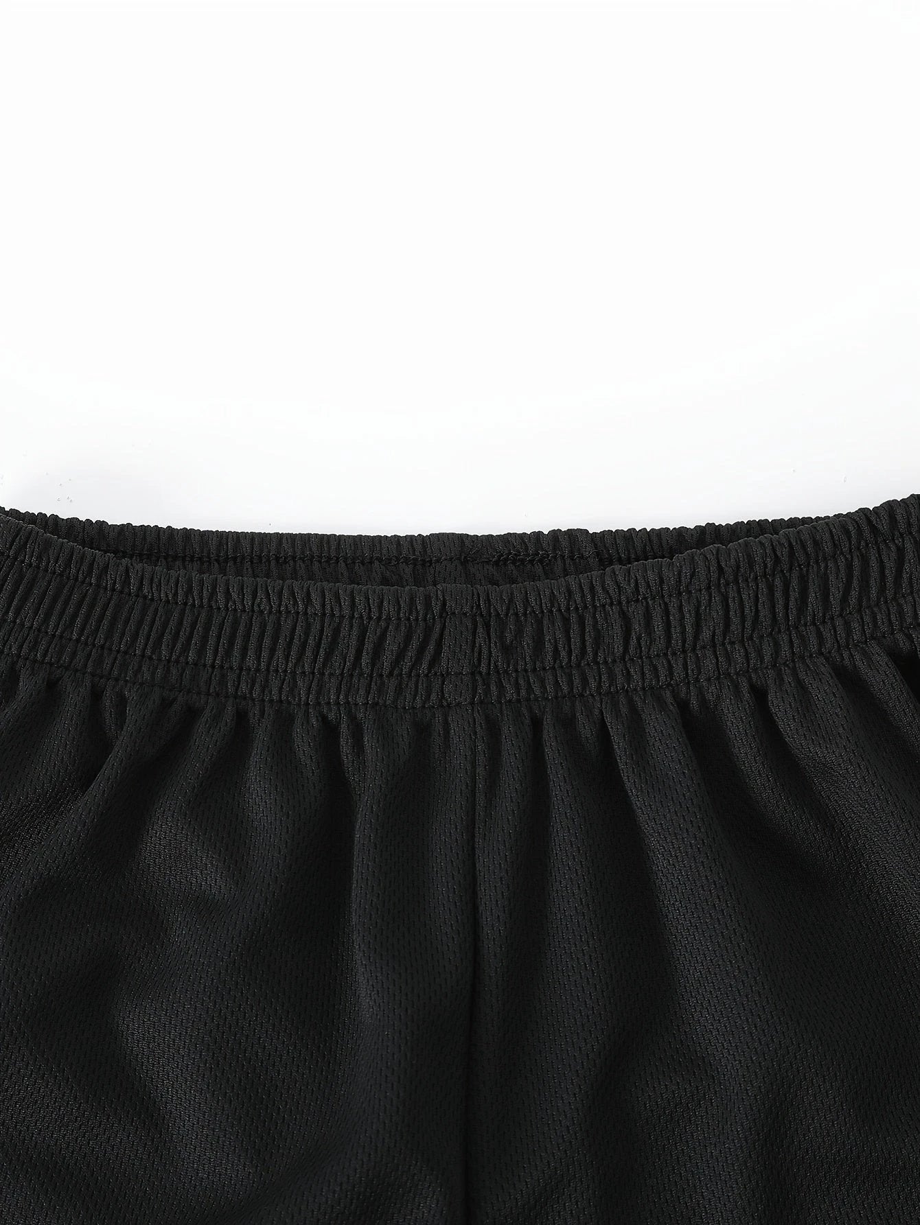 Ensemble maillot et short de football pour enfant personnalisable – noir et orange