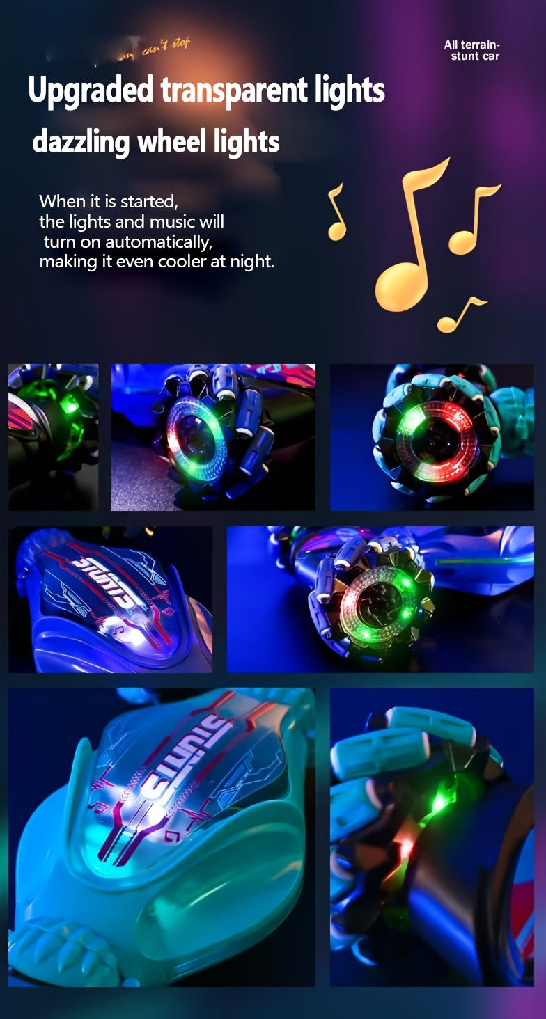 RoboClimb – Voiture Télécommandée 4x4 Métal à Détection de Gestes, Rechargeable by LSDLBoutique.ch