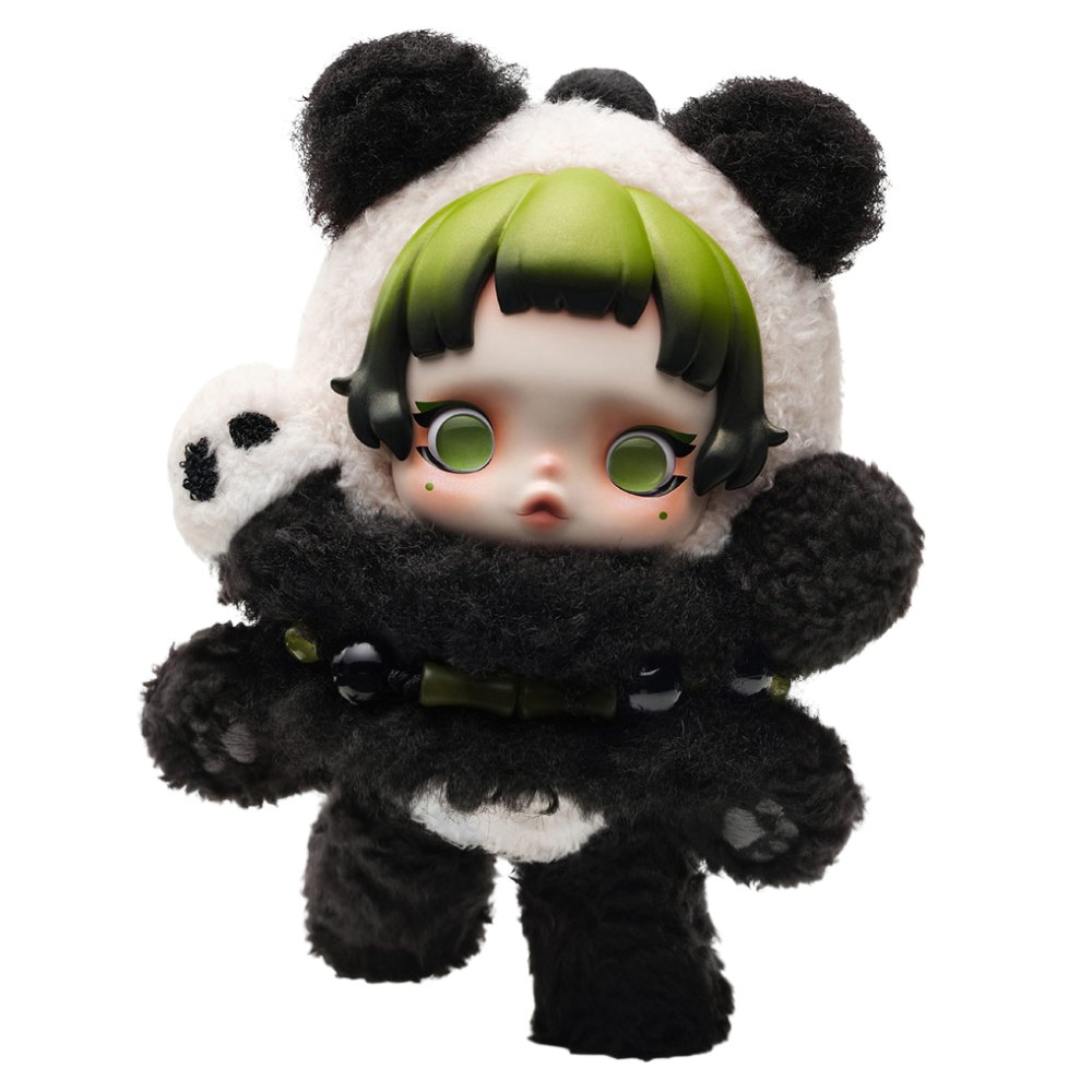 Pendentif peluche POP MART SKULLPANDA Lazy Panda