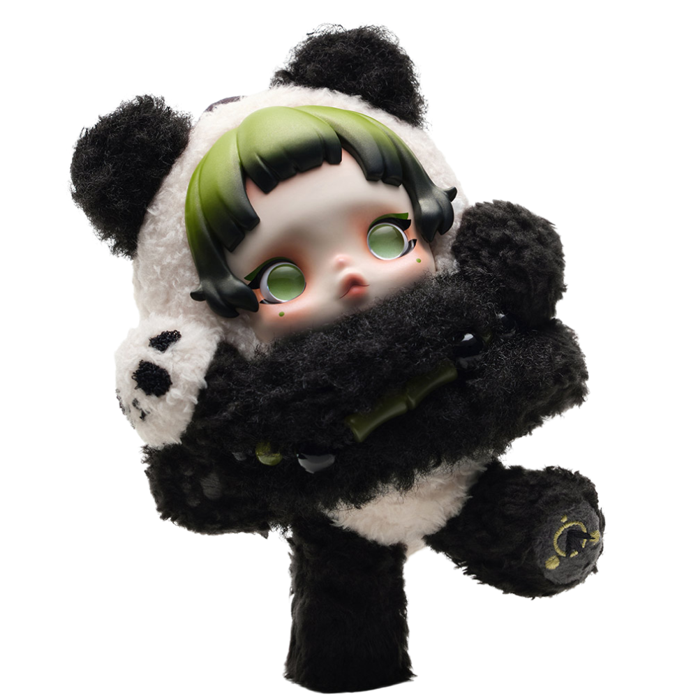 Pendentif peluche POP MART SKULLPANDA Lazy Panda