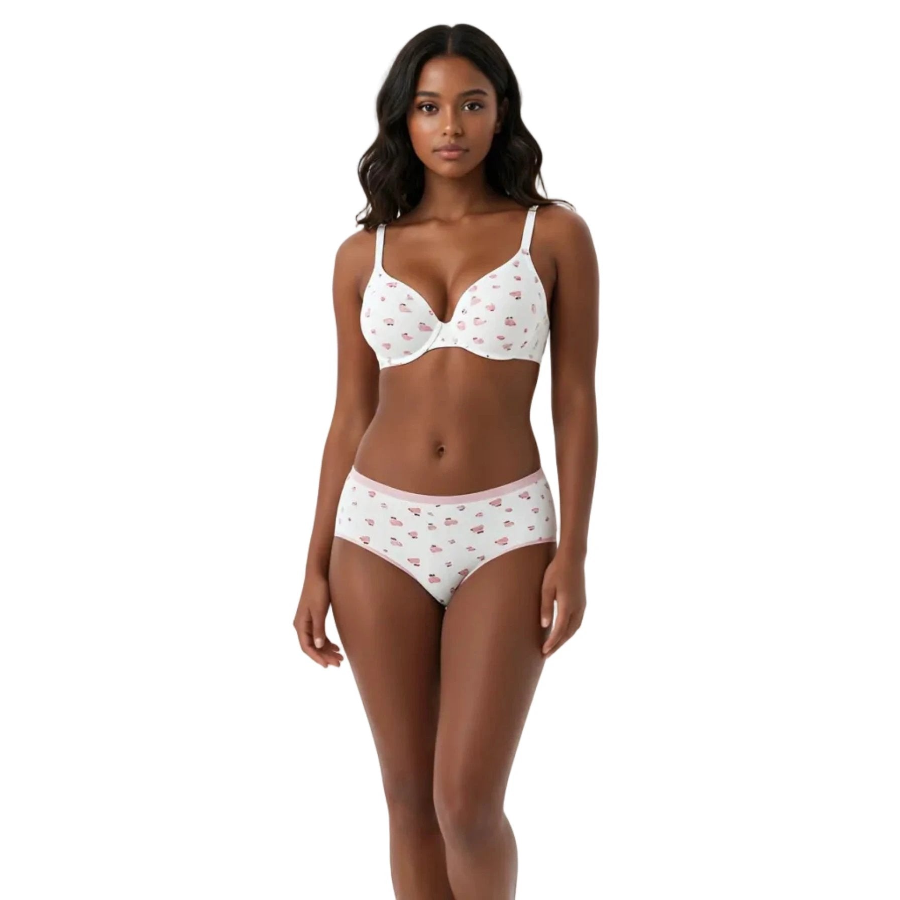 Les Secrets de Léa – Culotte coton taille haute respirante (lot de 8) – Mizuki