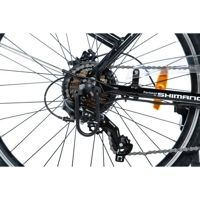 26" Urban Electric Bike Shimano 7-Speed Hydraulic Disc Brakes – E.26.2