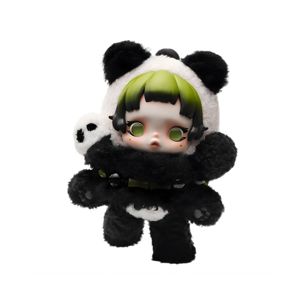 Pendentif peluche POP MART SKULLPANDA Lazy Panda